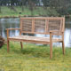 Unbranded Chichester Teak 3 Seater Bench