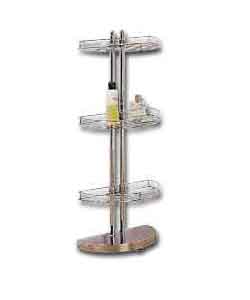 Chrome Plated 3 Tier Organiser