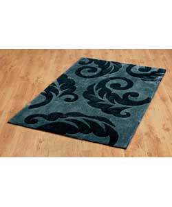 Unbranded Claremont Rug Acrylic - Grey 180 x 120cm