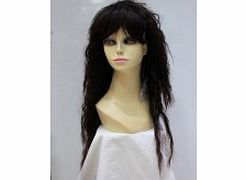 Unbranded Dark Brown Cosplay Synthetic Hair - Wavy