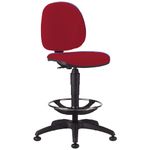 Deluxe Draughtsmans Chair - Burgundy