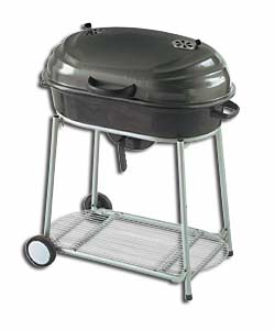 Deluxe Oval Shape Trolley BBQ