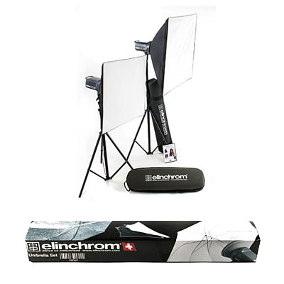 Unbranded Elinchrom D-Lite 2 Kit with Umbrella Kit