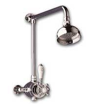 Elizabethan Style Dual Control Thermostatic Shower & Kit