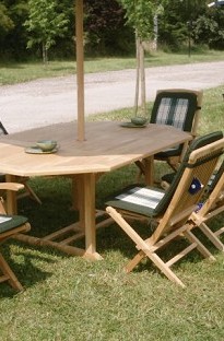 Unbranded Extendable Octagonal Table