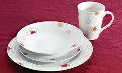 Flutter 16 Piece Dinner Set