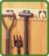 Garden Tool Storage Hooks