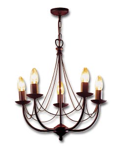 Grecian 5 Light Pendant Fitting