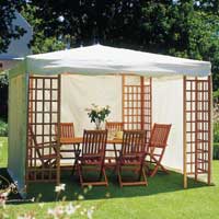 Hardwood Frame Gazebo