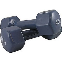 - Steel Hex Dumbbells are great for aerobic or strength training. - Vinyl dipped for easy cleaning. 