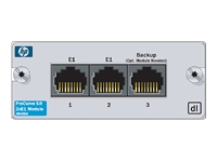 HP ProCurve Secure Router dl 2xE1 Module - Expansion module - 2 ports - E-1