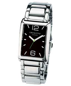 Unbranded Identity Gents Rectangular Dial Bracelet Watch