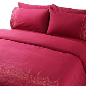 Jonelle India duvet cover. 100% cotton cover in bu