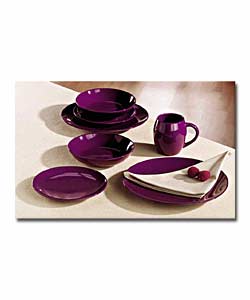 Inova Amethyst 16 Piece Dinner Set