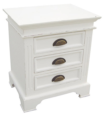 Unbranded Kristina 3 Drawer Bedside Cabinet