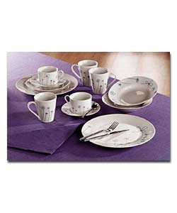 Little Daisy 20 Piece Dinner Set plus 4 Free Mugs