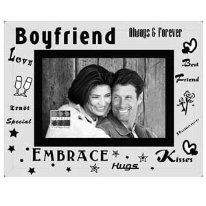 Unbranded Moments Glass Boyfriend 6 x 4 Photo Frame