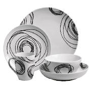 Unbranded Orbital 16 piece dinner set