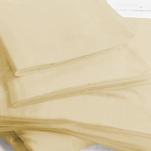 Polycotton Flat Sheet- Double- Primrose