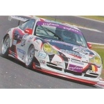 A new 1/43 scale Porsche 911 GT3 Cup 2005 Spa 24H Vanbellingen diecast replica from Minichamps