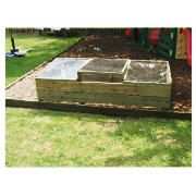 Unbranded Raised 180x90cm cold frame