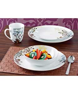 Reflection 16 Piece Porcelain Dinner Set