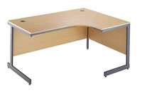 Unbranded Saturn Cantilever Leg Style Ergonomic Desk (1778/R)