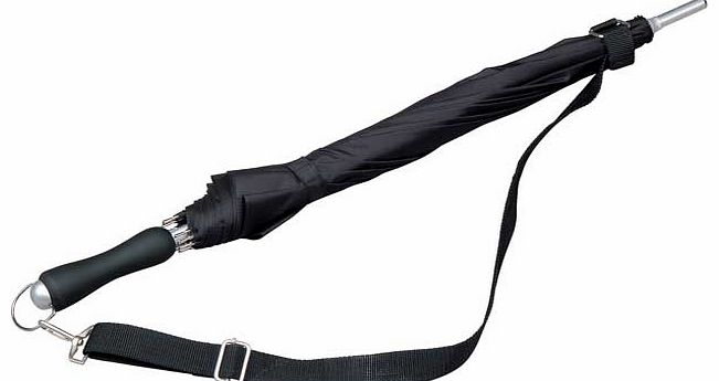 Quality umbrella that is windproof and designed to be carried hands-free. ideal for around town or for cyclists. Simply throw it over your shoulder or wrap it around your waist and forget about it until it starts raining. Lightweight design with a st