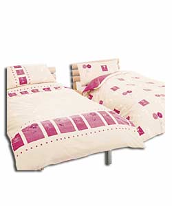 Sicily Plum King Size Duvet Cover Set