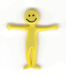 Smiley man - stretchy