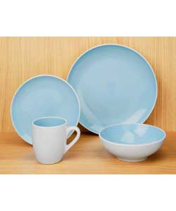 Unbranded Spring 16 Piece Stoneware Dinner Set