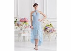 Unbranded Stretch satin Chiffon Tea-length Ankle-length