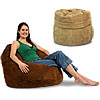 Suede Bean Bags