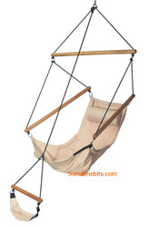 Unbranded Swinger Hammock Chair-Swinger chair Red