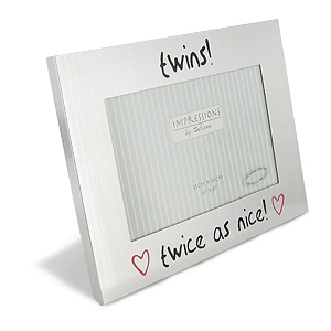 Unbranded Twins Twice as Nice Photo Frame