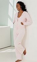 Womens 3-Piece Towelling Pyjamas