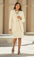 Womens Stretch Three Piece Suit