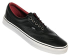 Era Wingtip Black/White Leather Trainers