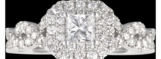 princess cut 0.95 total carat