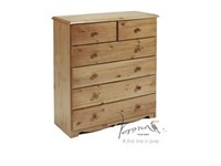 Verona 4+2 Drawer Chest Blue