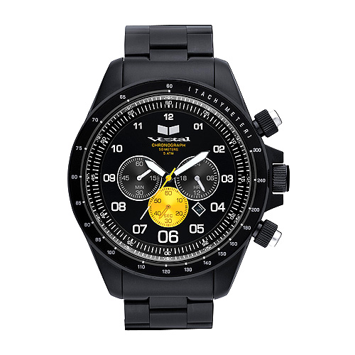 Vestal Mens Vestal Zeppelin Watch Black / Black