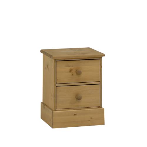 Victoria 2 Drawer Bedside Cabinet