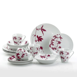 Viners Baroque Leaf 16 piece dinner set