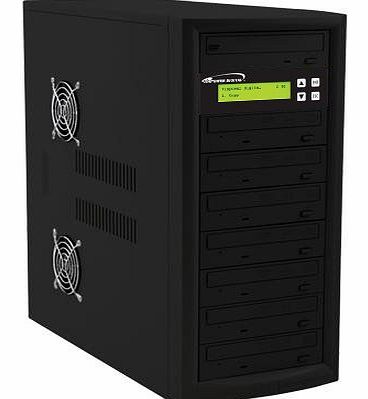 Econ Series 1 to 7 Target 24x DVD CD Multiple Disc Duplicator Tower