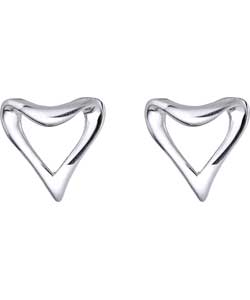 Vision by Ortak Sterling Silver Heart Twist