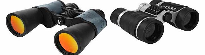 8x50mm and 4x30mm Binoculars Twin Pack