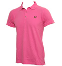 Pink Pique Polo Shirt