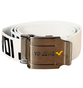 White Canvas Belt