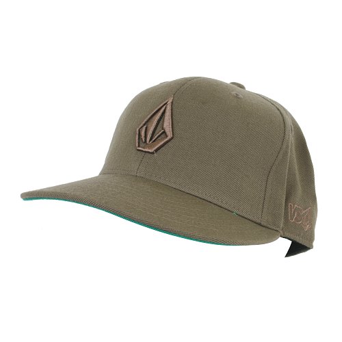 Volcom Mens Volcom Full Stone Fitted Cap 186 Choc