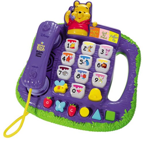 Winnie the Pooh Teach n Lights Phone